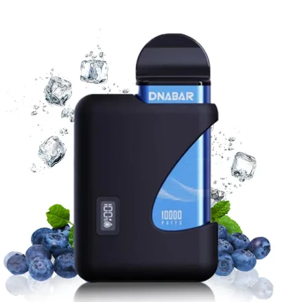 DNABAR VAPER DESECHABLE KIT 10000PUFFS BLUEBERRY ICE