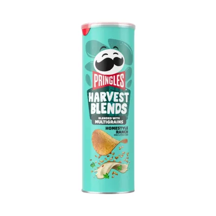 Papas Fritas Pringles Harvest Blends Homestyle Ranch 158g