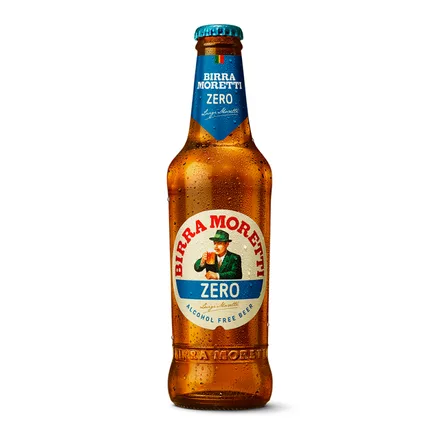 Cerveza Birra Moretti Zero Alcohol 330ml
