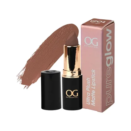 Labial Outdoor Girl Pure Glow Ultra Plush Matte UP04 Tango 4 Gr