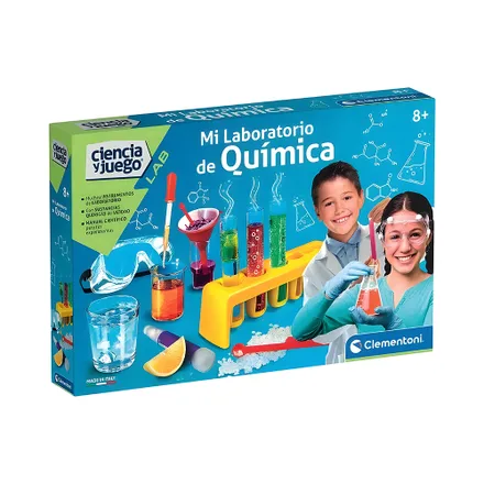 Juguete Clementoni Ciencia Y Juego Lab 55287 Mi Laboratorio De Química