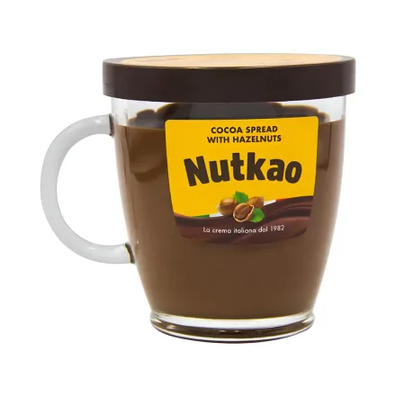 Crema Cacao Avellana Nutkao Taza 330g