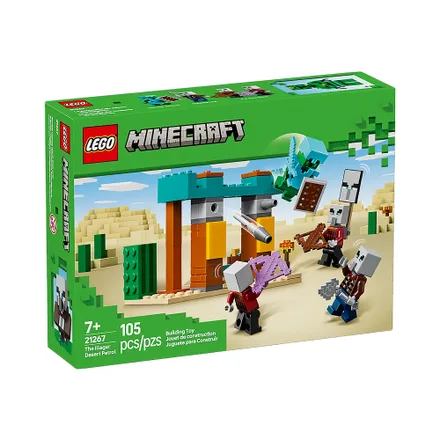 Juguete Construccion Lego Minecraft Illager Patrol 105 Piezas