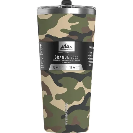 Copo Termico Hydrapeak Hp Grande 25 Camo Camuflado 739ml