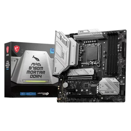 Placa Mae Msi Mag Mortar Ddr 4 Socket Lga 1700 Chipset B760 Atx
