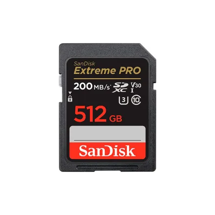 Cartao Sdxc Extreme Pro Class 10 Sdsdxxd 512g 512GB