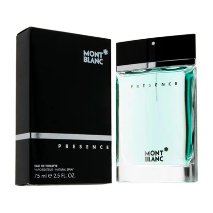 Perfume Mont Blanc Presence Eau Toilette 75ml