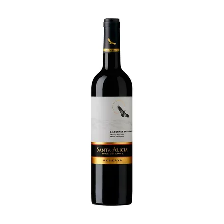 Vino Chileno Tinto Santa Alicia Reserva Cabernet Sauvignon 750ml
