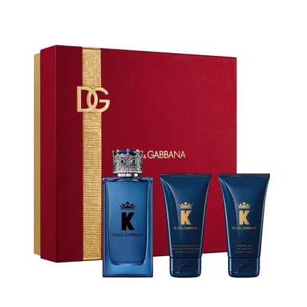 Dolce Gabbana Masculino Eau Toilette Plus Shower Gel After 100ml 50ml