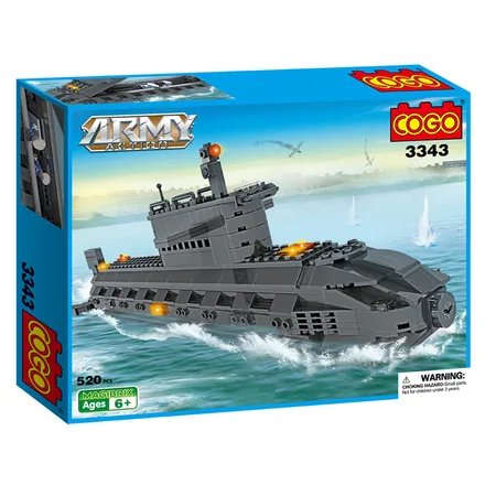 Juguete Cogo Army Action 520 Piezas 3343