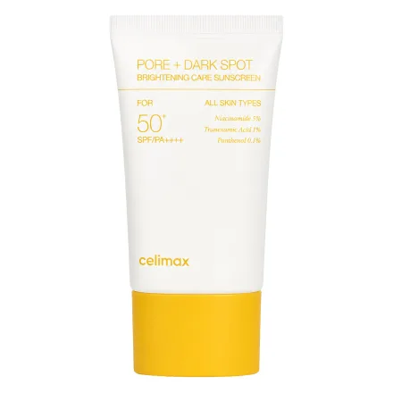 Protetor Solar Facial Celimax Pore Plus Dark Spot Brightening Care 50ml