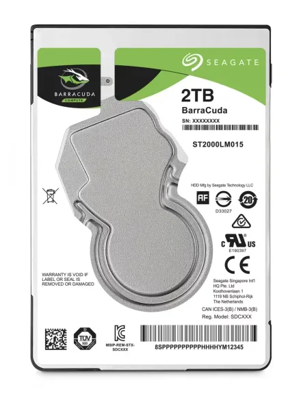 Seagate Barracuda 5400 Rpm 2TB