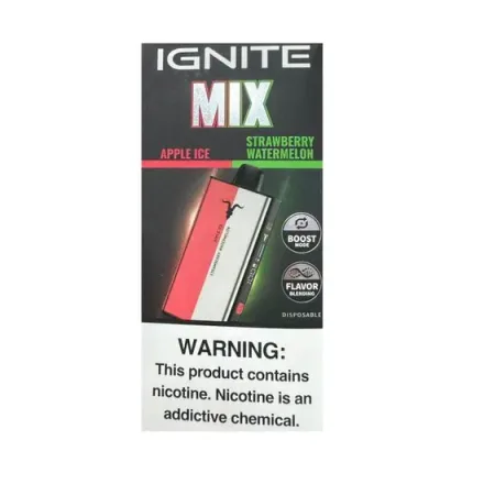 IGNITE VAPER DESECHABLE MIX 40000PUFFS APPLE ICE/STRAWBERRY WATERMELON