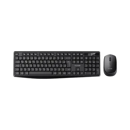 Kit Mouse Y Teclado Luxor Lx Tm3187 Black