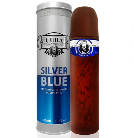 Parfums Des Champs Cuba Silver Blue Men Eau Toilette 100ml