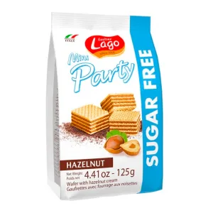 Biscoito Wafer Gastone Lago Party Avela Acucar 125g