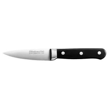Faca KitchenAid KKFTR3PROB Rebite Triplo 9CM – Preto