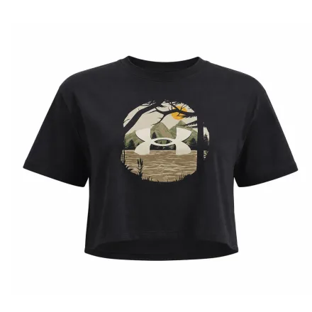 Ua Outdoor Graphic Crop Ss Blk 001 Xs