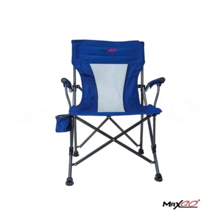 Maxgo Silla Plegable Con Porta Lata Cadeira 5 4313 Hasta 90 Kilo
