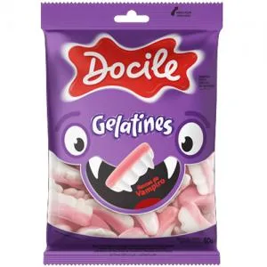Bala Gelatina Docile Dentadura 80g