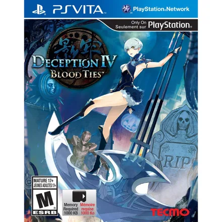 JOGO PSVITA DECEPTION IV BLOOD TIES
