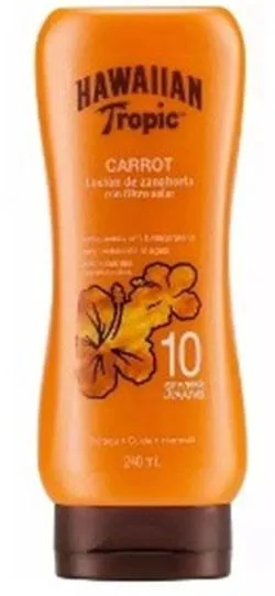 Protetor Solar Hawaiian Tropic Carrot Cenoura Spf 10 240ml