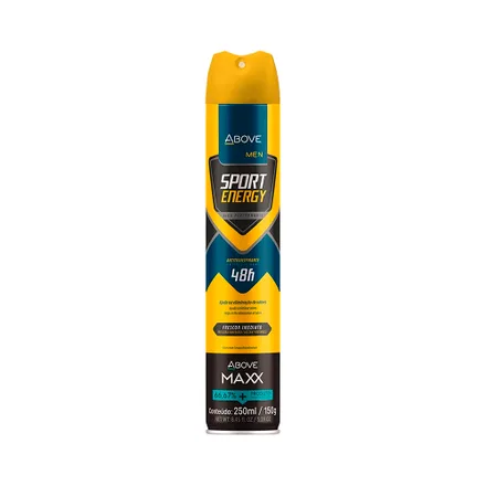 Desodorante Above Men Sport Energy 48 250ml
