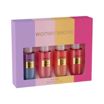 Women Secret Body Mist Coffret Color 4 50ml