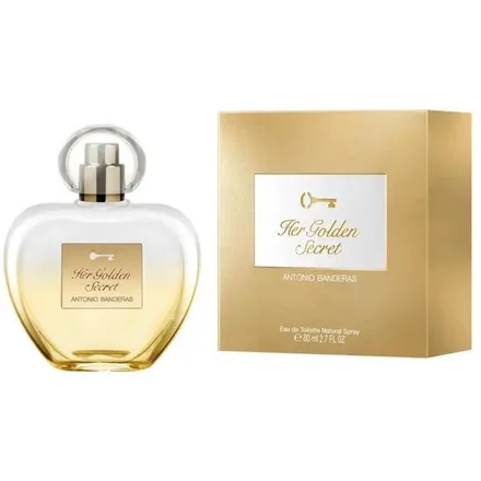 Perfume Antonio Banderas Her Golden Secret Eau Toilette Feminino 80ml