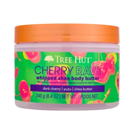 Manteca Corporal Tree Hut Cherry Rave Whipped 240 Gr