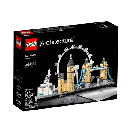 Juguete Construccion Lego Architecture Londres 468 Piezas