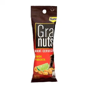 Amendoim Cervejeiro Granuts Limao Pimenta 40g