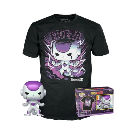 Muñeco Funko Pop Con Remera M Dragon Ball Z Frieza