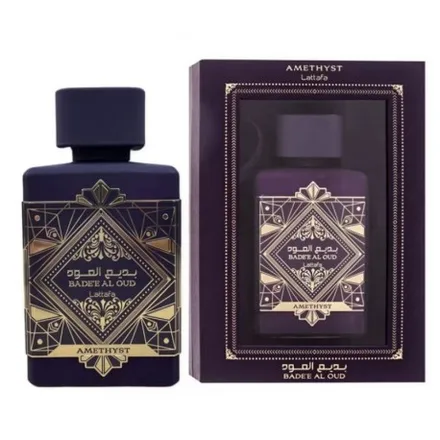 Perfume Lattafa Badee Al Oud Amethyst Eau Parfum Unissex 100ml