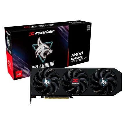 Placa Video Power Color Radeon Rx 9060 Xt Gddr 6 Oc 16g
