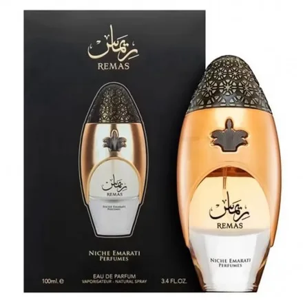 Perfume Lattafa Niche Emarati Remas Eau Parfum Unissex 100ml