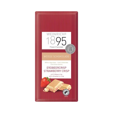 Chocolate Weinrich Strawberry Crisp 100 Gr
