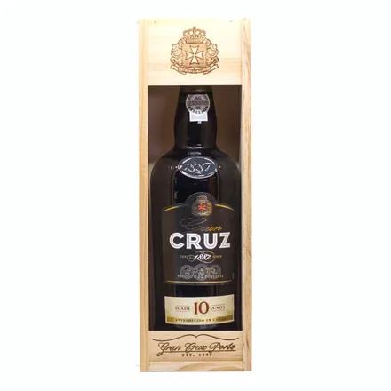Vino Gran Porto Cruz 10 Anos Caja Madera 750ml