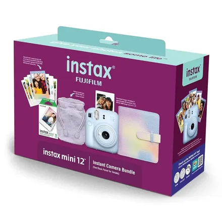 Fujifilm Camara Instax Mini 12 Holiday Bundle