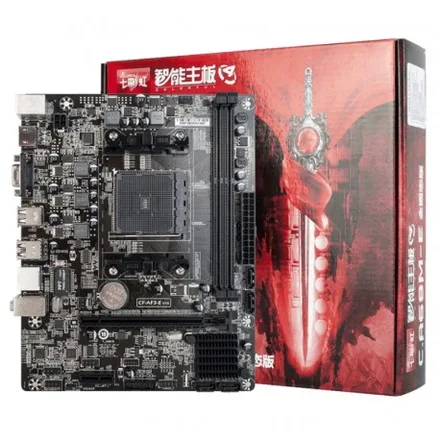 Placa Mae Colorful A68 A68M V15 Ddr 3 Socket FM2 Plus Chipset Atx
