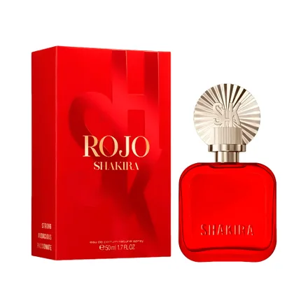 Perfume Shakira Rojo Eau Parfum 50ml