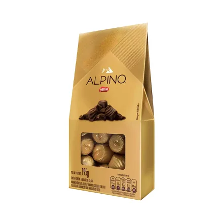 Chocolate Alpino Nestle Bolsa 195gr