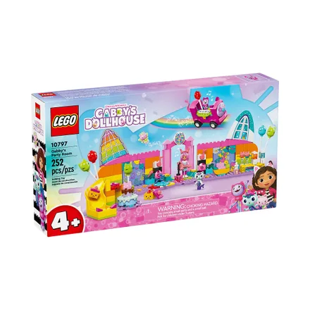 Juguete Construccion Lego Dreamworks Gabby Dollhouse Party Room 252 Piezas