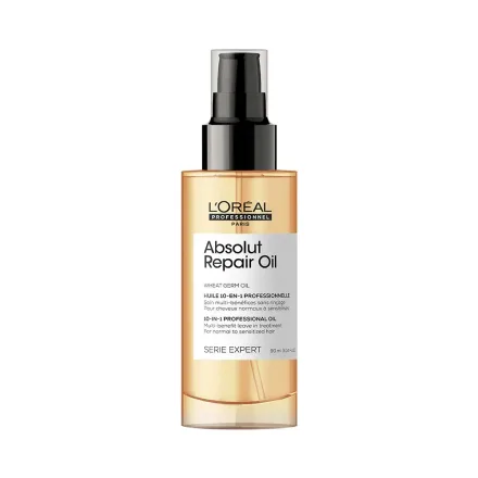 Aceite Capilar Loreal Absolut Repair Oil 10 En 1 Multibeneficios 90ml