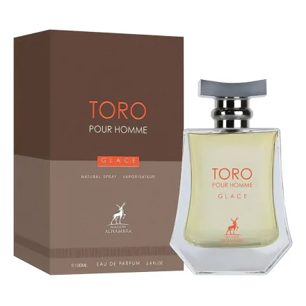 Perfume Maison Alhambra Toro Pour Homme Glace Eau Parfum Masculino 100ml
