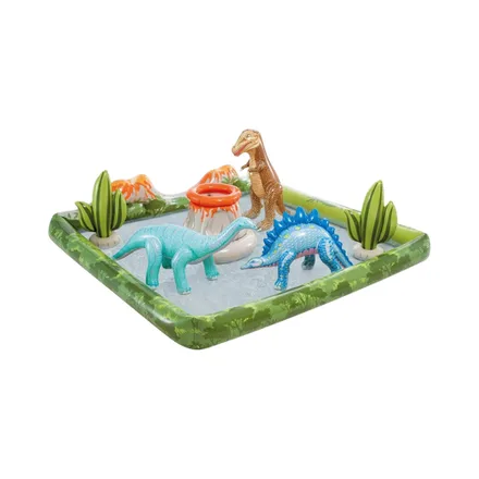 Piscina Inflable Intex 56132 Centro De Juegos Dinosaurios