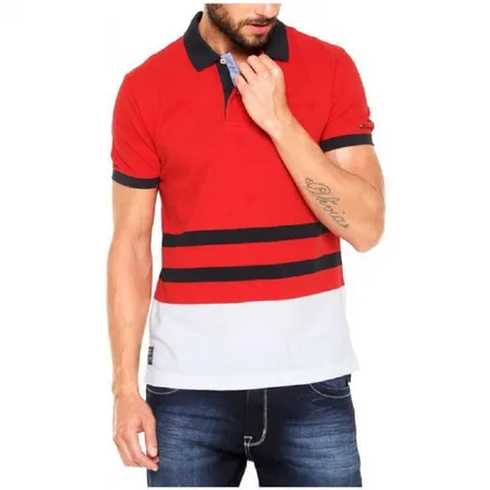 Camiseta Tommy Hilfiger Polo Masculino 902L