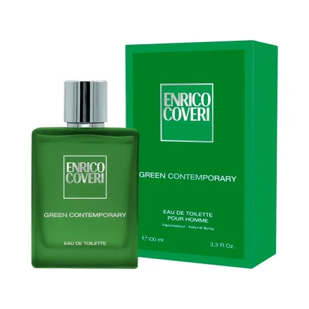 Perfume Enrico Coverni Green Contemporary Edt Masculino 100ml