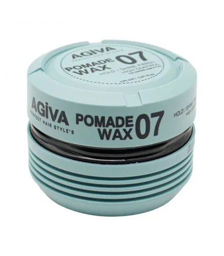 Pomada Cabello Agiva Wax 07 Hold Shine Finish High 175ml