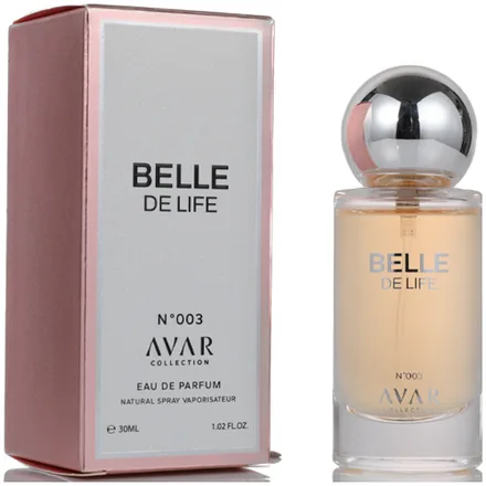 Perfume Avar Collection Belle Life 003 Femenino Edp 30ml